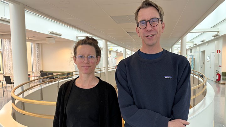 Lena Gunnarsson och Dag Balkmar