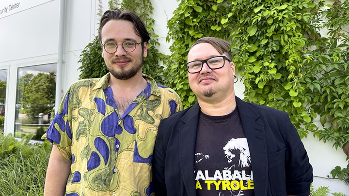 Andreas Persson och Simon Franssén.