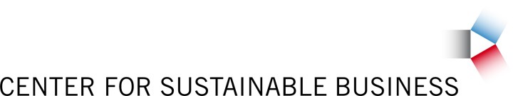 Center for Sustainable Business logotype.
