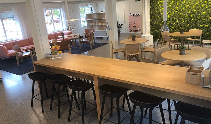 Hubben lounge.