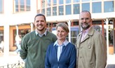 Linus Roos, Maria Jansson och Alexander Persson