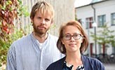 Jan Jämte och Emma Arneback