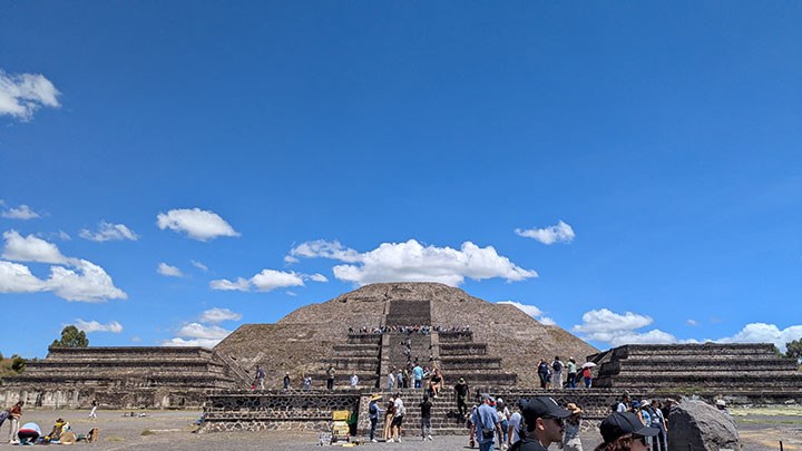 Pyramid i Mexiko.