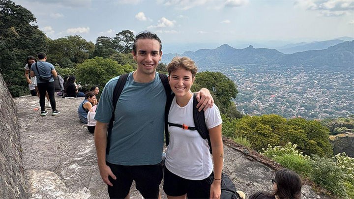 Christopher Hamilton och Isabel Cornelius de la Torriente.