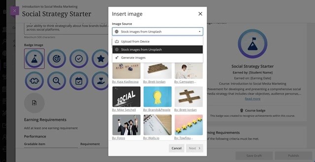 skärmbild anpassa emblem