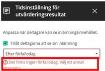 Skärmbild visningsinstöllningar