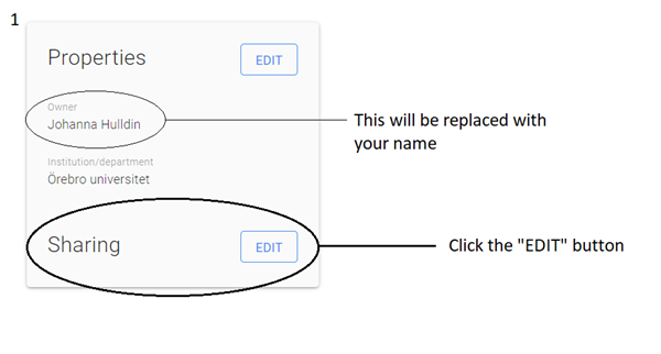 Image how to edit name. Inputfield and an edit button.