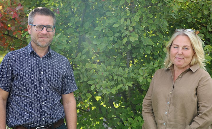 Magnus Ögren och Helen Stockhult. 