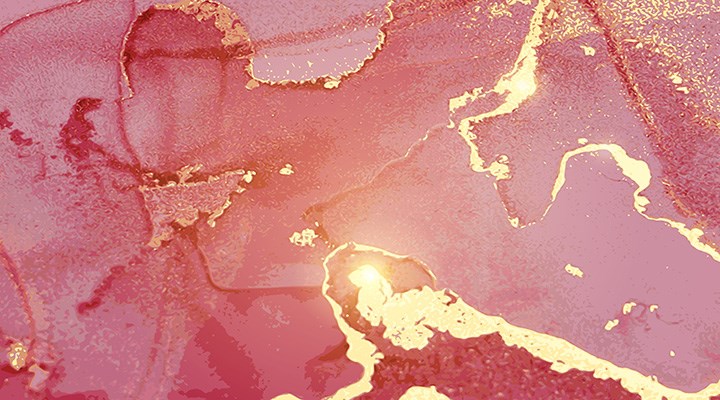 Pink and golden cloud texture