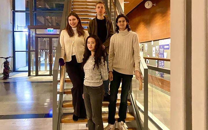 Siri Vågberg, Meriam Kessira, Francesco Savani, Markus Persson