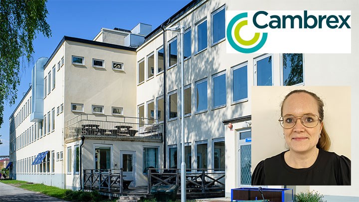 Karlskogaföretaget Cambrex laboratorium.