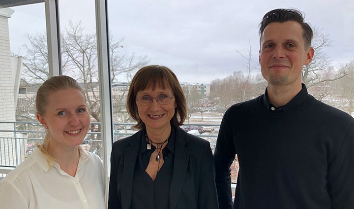 Linnea Hane, Marie Gelang och Gustav Westberg