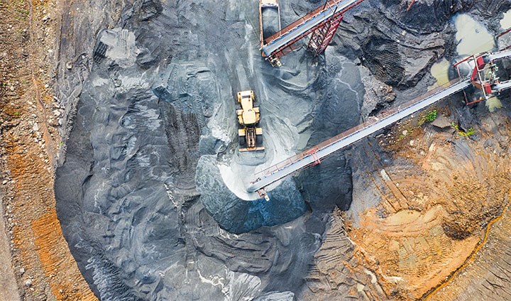 Hållbar gruvproduktion.