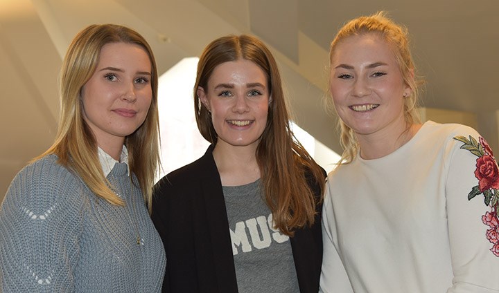 Tre studenter