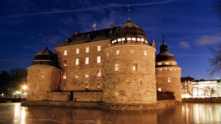 Vy över Örebro slott