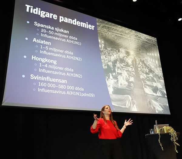 Fyra föreläsare