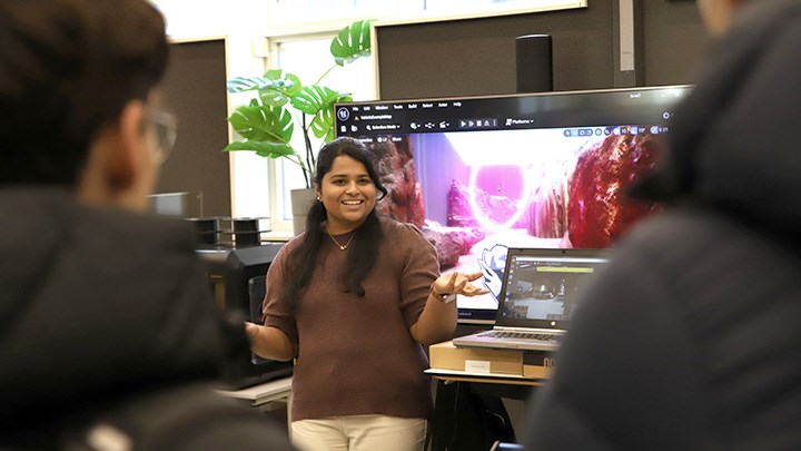 Kavyaa Somasundaram, is an industrial doctoral student at Örebro University, affiliated with Saab AB.