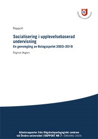 Omslag: Socialisering i upplevelsebaserad undervisning