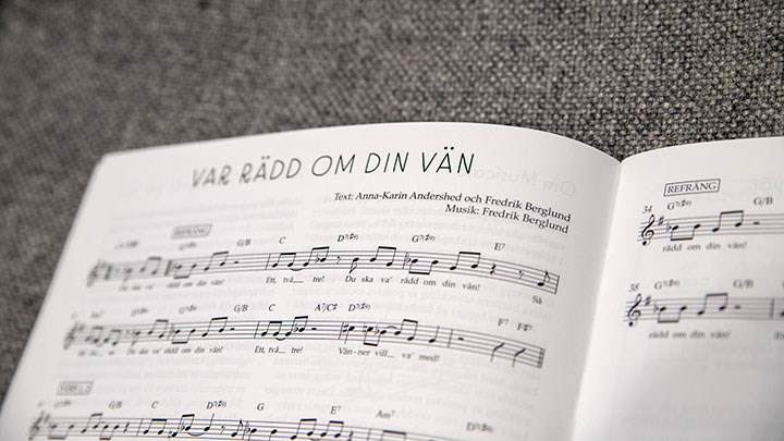 Sångbok.