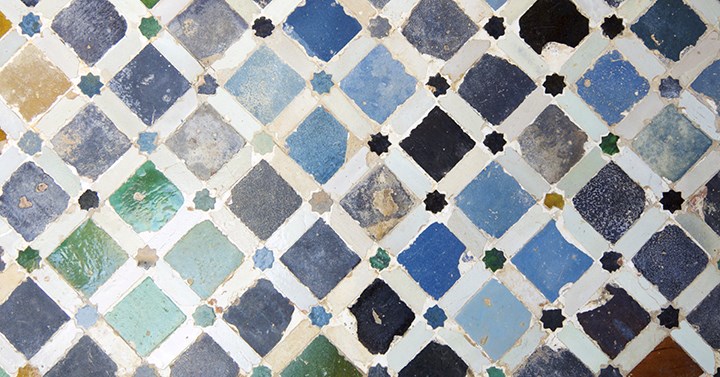 Mönster i olika färger