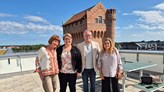 Maria Koufaki, Karin Franzén,  Magnus Grenegård och Maria Zervou 