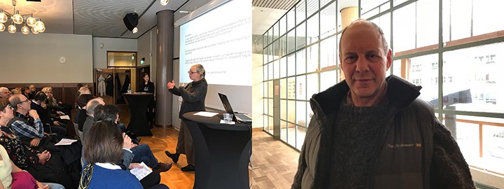 Bengt Jönsson valde att lyssna på Eewa Nånberg som forskar om kemikaliers påverkan på vår hälsa.  ”Detta ligger verkligen i tiden och jag kommer att följa utvecklingen som sker på forskarsidan.”