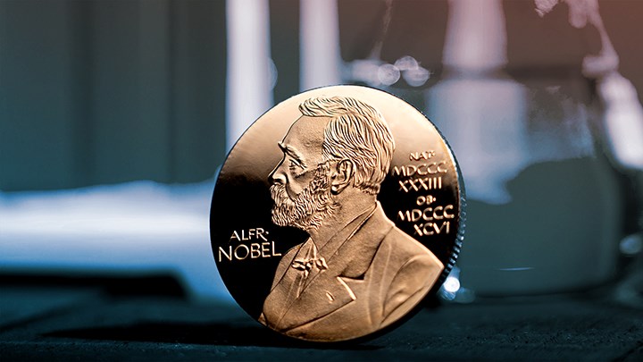 Nobelmedaljen.
