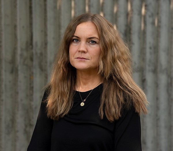 Porträtt på Sara Johansson.