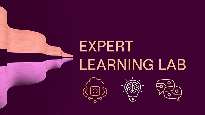 Grafik med texten "Expert Learning Lab".