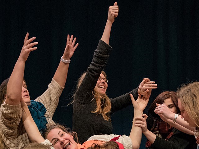 Hands up for volunteering your time