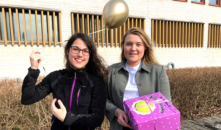 Catarina Ramos och Amanda Carlsson