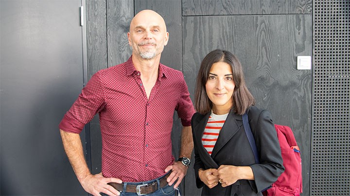 Joacim Strömberg och Jennifer Amin