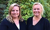 Sarah Granberg och Johanna Gustafsson.