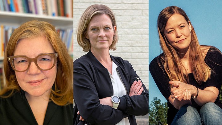 Anne-Charlott Callerstig, forskare i genusvetenskap, Anna-Karin Larsson, forskare i socialt arbete, och Lina Sandström, forskare i sociologi, följer Rädda Barnens projekt ”Barn i fokus – för en hållbar integration för barnfamiljer”.  