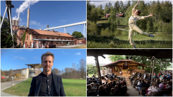 Ett collage med fyra bilder.
