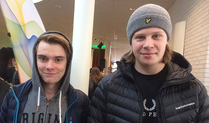 Viktor Westlin och Hampus Nilsson 