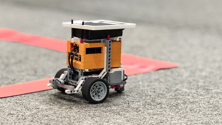 Lego robot.