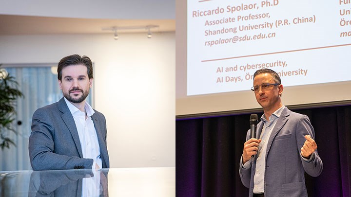 Alberto Giaretta och Mauro Conti.