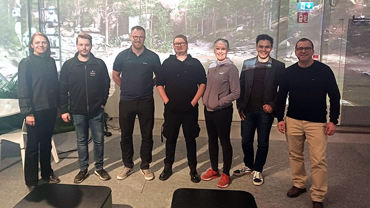 Växa odling i Sverige AB träffade forskare inom både AI och Mat och hälsa vid sitt besök på Örebro universitet.