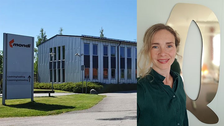 Linda Nahlén, chef för kvalitet och processoptimering på Mondi Örebro, är nöjd med samarbetet med Örebro universitet: ”Det har varit ett mycket lyckat initiativ och fungerat bra från start”, säger hon.