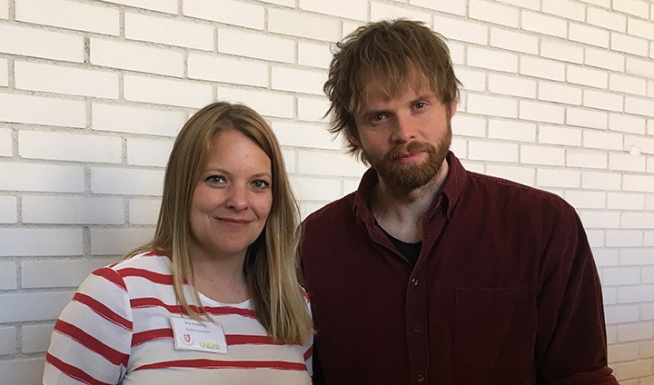 Pia Ridderby och Jan Jämte
