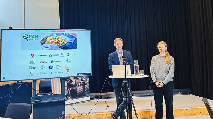 Robert Brummer och Anna Ström.