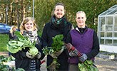 Cecilia Hermansson, Oliver Christensen-Hjort och Malin Green 