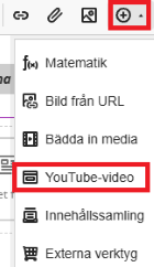 sk&auml;rmbil l&auml;gg till youtube