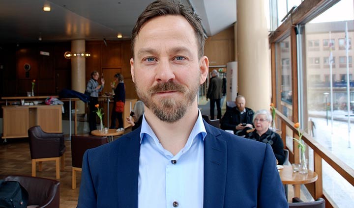 Henrik Larsson i Conventum i Örebro