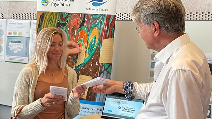 Amanda Romell fick lära sig om metoden Safewards från Veikko Pelto-Piri.