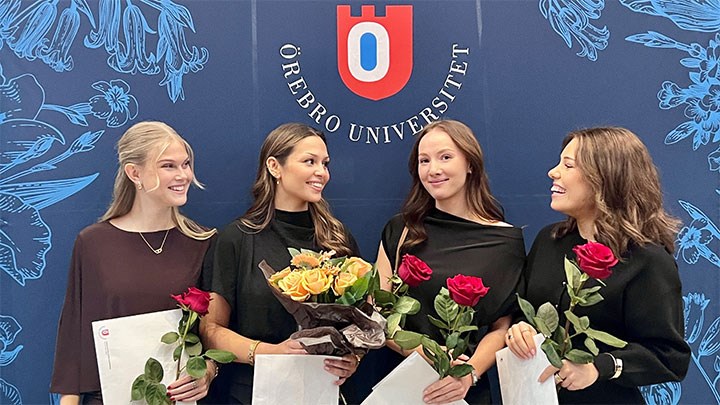 Lisa Dahlberg, Amanda Figueroa, Fredrika Örnrot och Tova Burnette Eriksson har läst Personalvetarprogrammet.