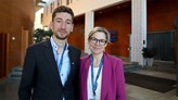 Matteo Gentile och Karin Blad