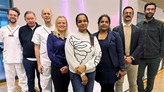 Gruppfoto: Niklas Steger, Allan Sirsjö, Simon Athlin, Anna Nordenskjöld, Jishamol Thazhath Veettil, Geena Varghese Paramel, Carmine Gentile, Isak Demirel.