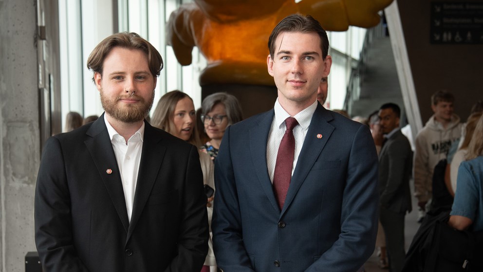 Melvin Kling och Emil Helgstrand